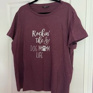 Shein 4XL dog mom tee
